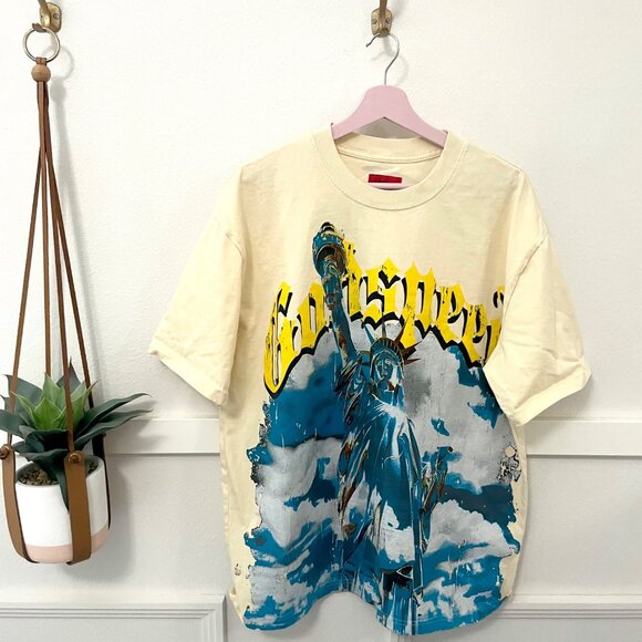 Godspeed Chrome Liberty T-Shirt Ivory Size XL - Picture 1 of 6